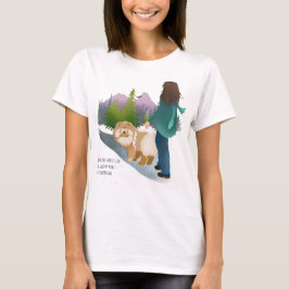 Camiseta EN EL BOSQUE IRÉ - Chow Teeshirt-white TShirt