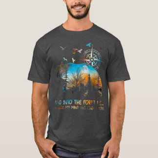 Camiseta En el bosque voy a perder mi mente