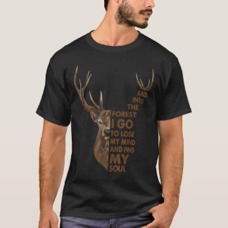 Camiseta En El Bosque Voy A Perder Mi Mente Amp Encontrar M