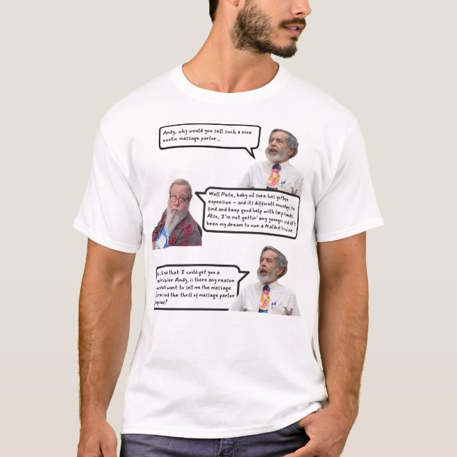 Camiseta En el caso... (Anverso)