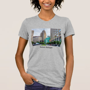 Camiseta en el centro de Detroit