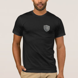 Camiseta En el código en el que confiamos: Tech Shield
