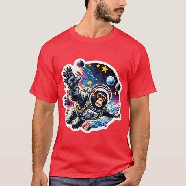 CAMISETA EN EL ESPACIO 2 (Anverso)