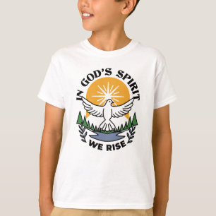 Camiseta En el espíritu de Dios que levantamos - Fe y liber