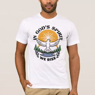 Camiseta En el espíritu de Dios que levantamos - Fe y liber