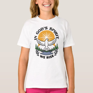 Camiseta En el espíritu de Dios que levantamos - Fe y liber