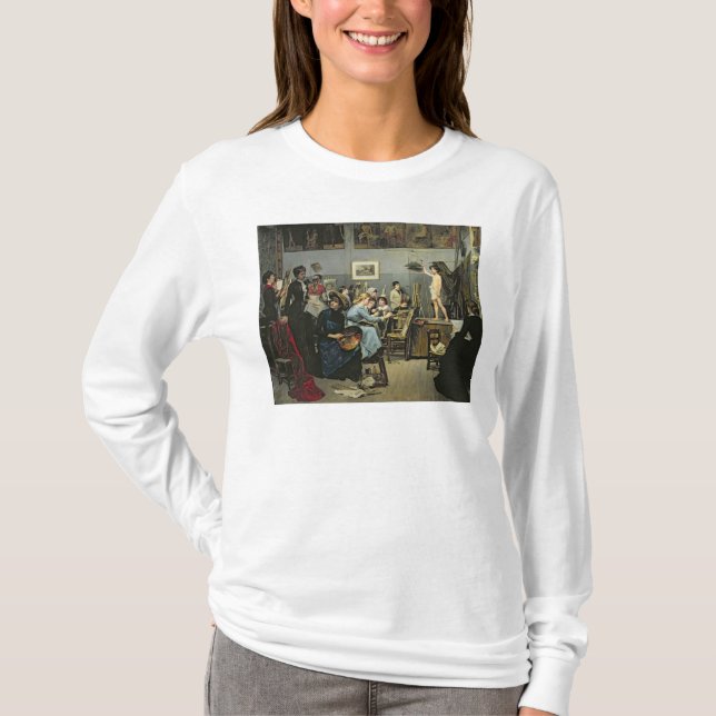 Camiseta En el estudio (Anverso)