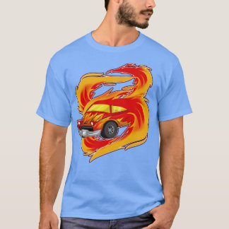 Camiseta en el fuego