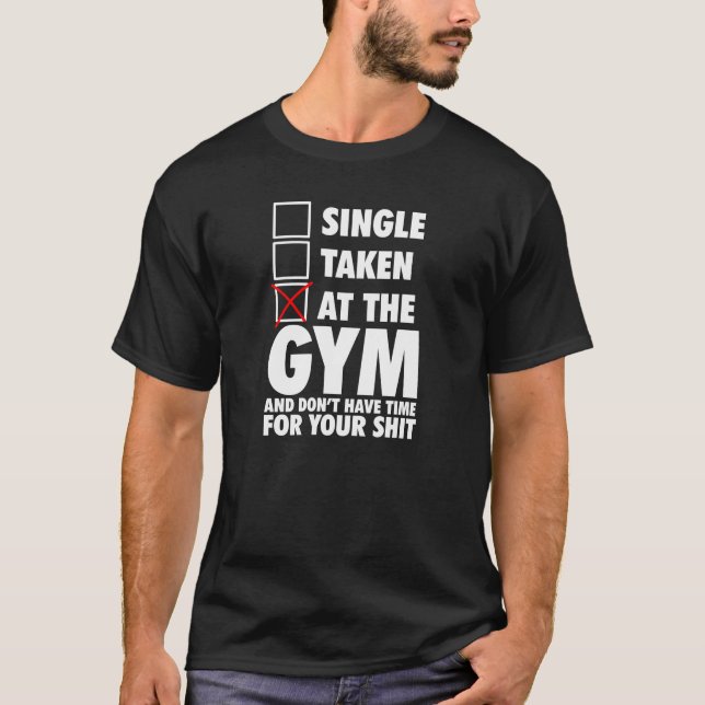 Camiseta En El GIMNASIO y no tenga tiempo para usted (Anverso)