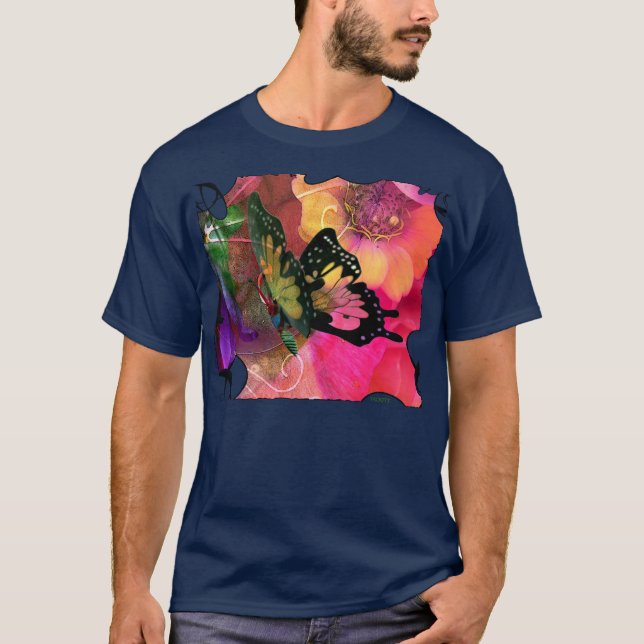 Camiseta En el jardín (Anverso)