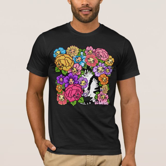 Camiseta En el jardín (Anverso)