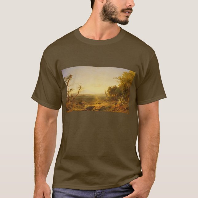 Camiseta En el lago George (Anverso)