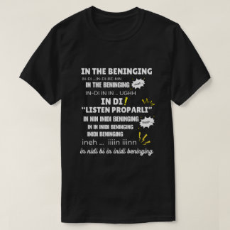 Camiseta En el meme de Beninging