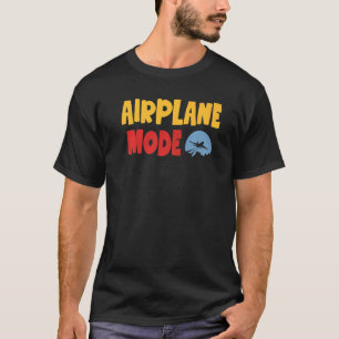 Camiseta En el modo flojo del avión del piloto de vacacione