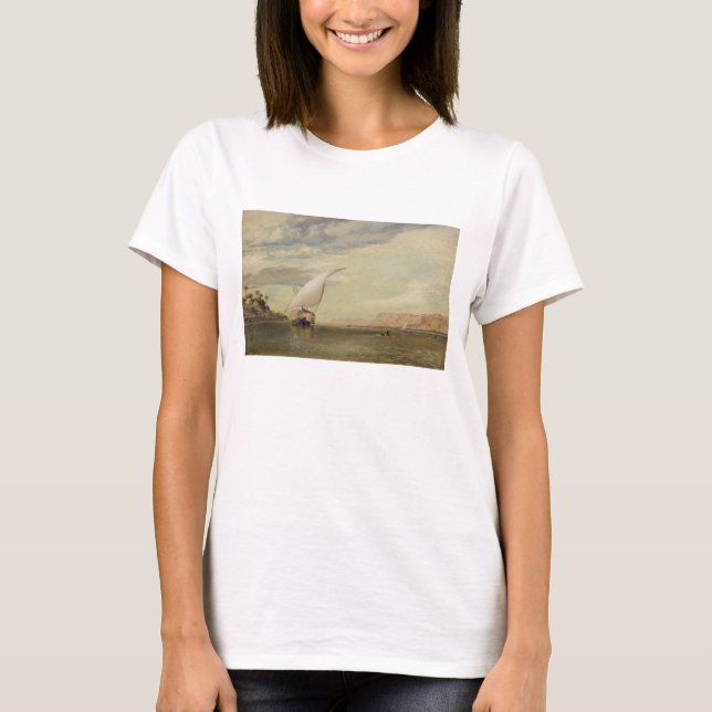 Camiseta En el Nilo (aceite sobre lienzo) (Anverso)