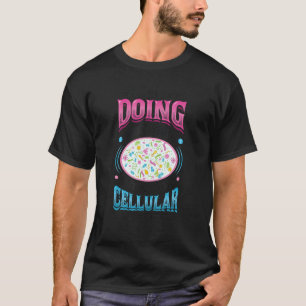 Camiseta En el nivel celular estoy bastante ocupado como bi