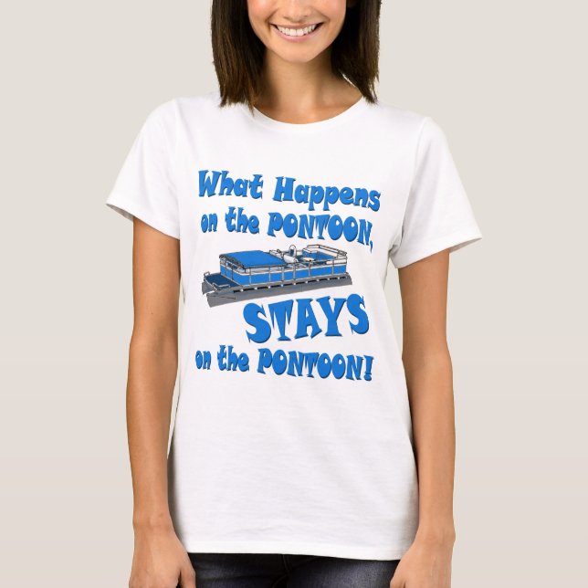 Camiseta En el pontón (Anverso)