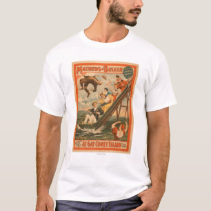 Camiseta "En el poster #2 de la comedia musical de Coney
