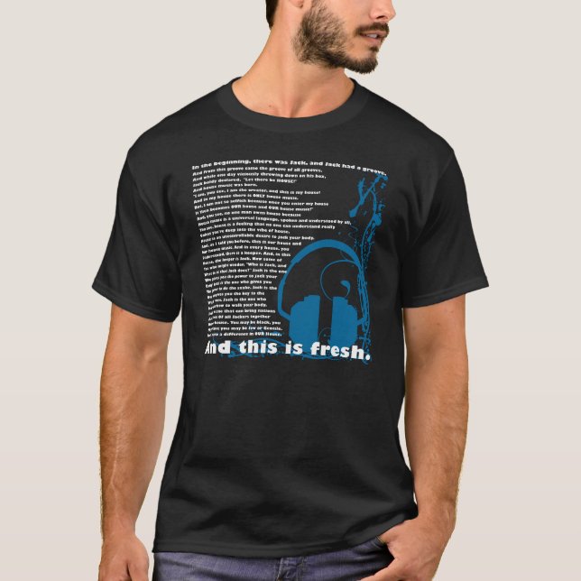 Camiseta En el principio… (Anverso)
