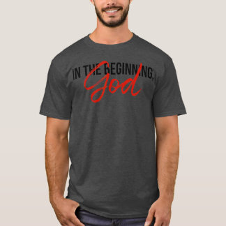 Camiseta En el principio de Dios