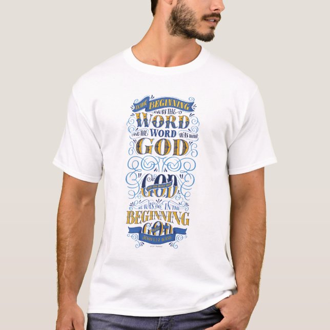 Camiseta En el principio era la palabra (Anverso)