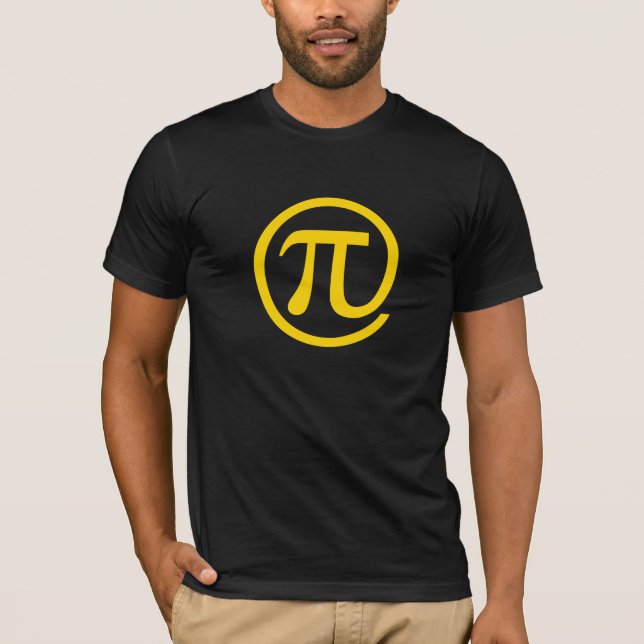 Camiseta En el Rótulo del pi (Anverso)