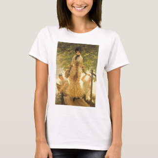 Camiseta En el Támesis por James Tissot, realismo vintage