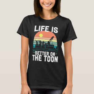 Camiseta En El Toon Party En Barco Pontón De Movimiento Len