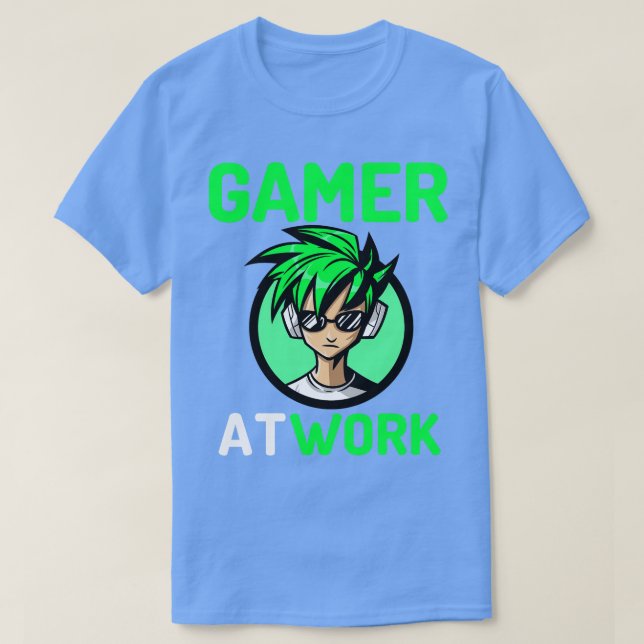Camiseta En el trabajo (Diseño del anverso)