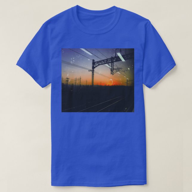 Camiseta En el tren (Diseño del anverso)