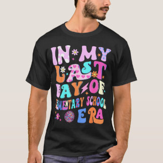 Camiseta En el último día de la era de la escuela primaria