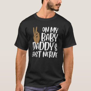 Camiseta En el último Nerve Groovy Peace Happy de mi bebé p