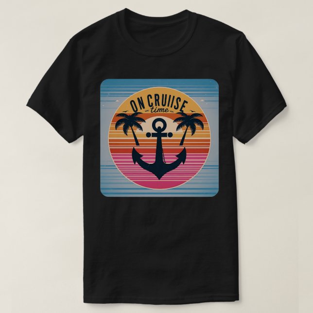 Camiseta En el verano de la familia de la serie de cruceros (Diseño del anverso)