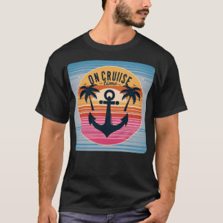 Camiseta En el verano de la familia de la serie de cruceros