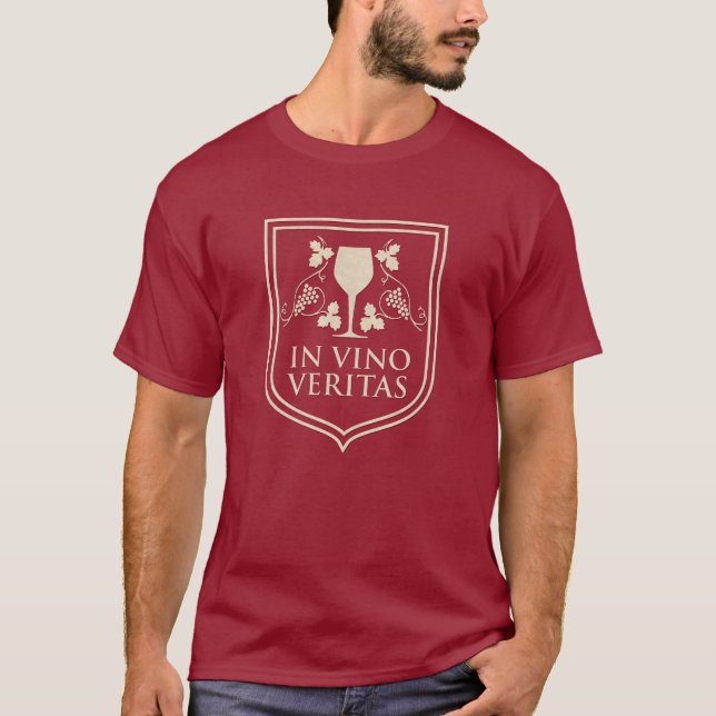 Camiseta En el vino Veritas (Anverso)