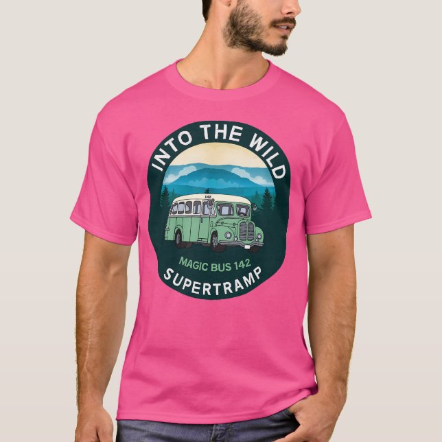 Camiseta En el Wild Magic Bus 142 Classic - Christophe (Anverso)