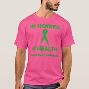 Camiseta En Enfermedad En Salud - Apoyar La Salud Mental