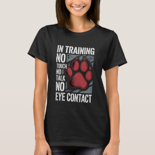 Camiseta En Entrenamiento Sin Toque Sin Hablar Sin Contacto