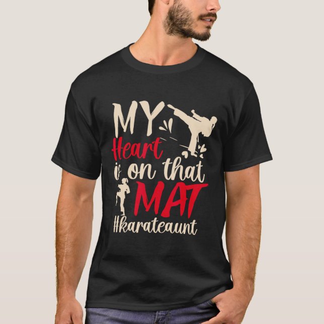 Camiseta En Ese Mat Karate Tía Karate 2 (Anverso)