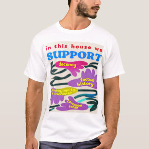 Camiseta En Esta Casa Apoyamos La Decencia Diversidad, Equi