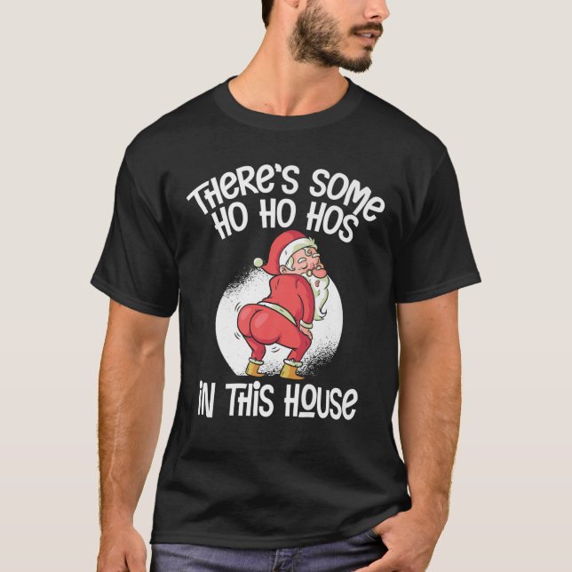 Camiseta En esta casa hay algo como Ho Hos (Anverso)