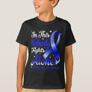Camiseta En Esta Familia Nadie Lucha Sola Alopecia Awarene