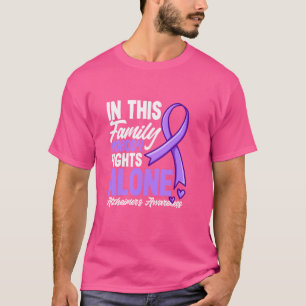 Camiseta En esta familia nadie lucha solo con Alzheimer