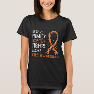 Camiseta En Esta Familia Nadie Lucha Solo Con Crps