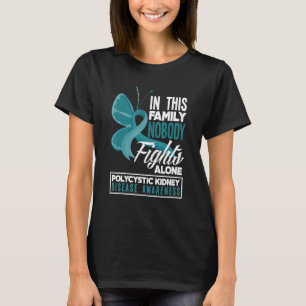Camiseta En esta familia nadie lucha solo contra la concien