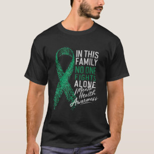 Camiseta En esta familia nadie lucha solo contra la salud m