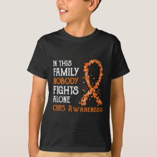 Camiseta En esta familia nadie lucha solo contra los CRPS