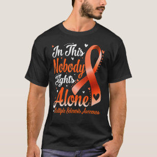 Camiseta En Esta Familia Nadie Lucha Solo Múltiples Esclero