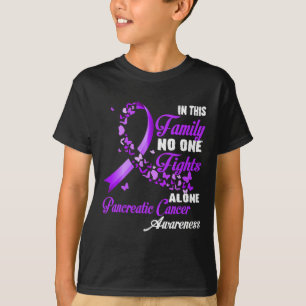 Camiseta En Esta Familia Nadie Lucha Solo - Pancreatic Can