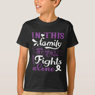 Camiseta En Esta Familia Nadie Pelea Sola Cañón Pancreático